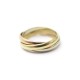 BAGUE CARTIER TRINITY PM 3 ORS TAILLE 51 OR JAUNE ROSE BLANC 18K GOLD RING 940€