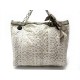 NEUF SAC A MAIN LANVIN AMALIA EN CUIR DE PYTHON BEIGE & TAUPE HAND BAG 1850€