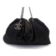 SAC A MAIN CHANEL MELROSE GM EN TISSU MATELASSE NOIR BLACK HAND BAG PURSE 2300€