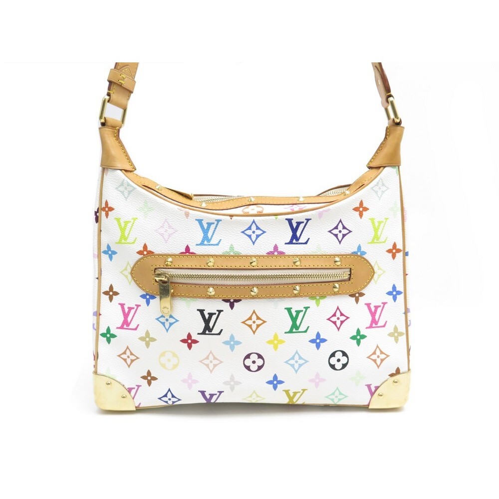 Louis Vuitton Boulogne Monogram One Shoulder Bag Leather Crossbody