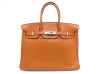 sac a main hermes birkin 35 en cuir togo orange 2007