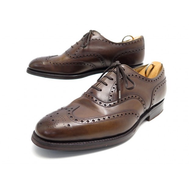 CHAUSSURES CHURCH'S CHETWYND RICHELIEU 6.5G 40.5 LARGE 41 EN CUIR MARRON 750€