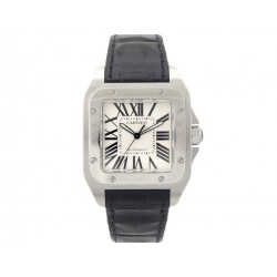 MONTRE CARTIER SANTOS 100 XL 2656 AUTOMATIQUE ACIER 38MM SS GARANTIE WATCH 6750€