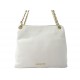 SAC A MAIN MICHAEL KORS CABAS 30S6GTCL3L CUIR GRAINE BLANC LEATHER HAND BAG 350€