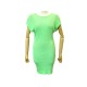 NEUF ROBE PULL CHANEL SANS MANCHES M 38 EN COTON VERT COTTON SWEATER DRESS 2550€