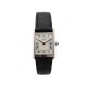 MONTRE MUST DE CARTIER TANK 690006 ARGENT MASSIF QUARTZ 23 x 23 CM SILVER WATCH