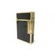 BRIQUET ST DUPONT LIGNE 2 LAQUE DE CHINE NOIRE & PLAQUE OR DORE LIGHTER 990€