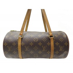 SAC A MAIN LOUIS VUITTON PAPILLON 30 TOILE MONOGRAM MARRON CANVAS HAND BAG 895€