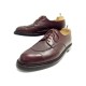 CHAUSSURES JM WESTON DERBY DEMI CHASSE 598 CUIR BORDEAUX 10E 44 LARGE 44.5 820€