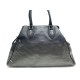 SAC A MAIN FENDI CABAS DE JOUR 8BN158 EN CUIR ARGENTE LEATHER HAND BAG 1000€