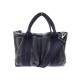 SAC A MAIN HERMES CARAVANE HORIZONTAL PM BANDOULIERE CUIR BLEU MARINE BAG 1015€