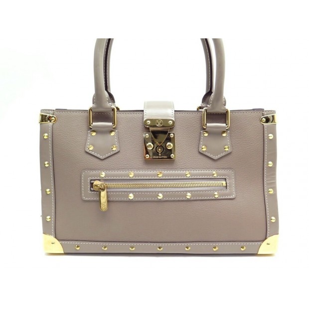 SAC A MAIN LOUIS VUITTON LE FABULEUX EN CUIR TAUPE CABAS LEATHER HAND BAG 1150€