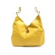 VINTAGE SAC A MAIN FENDI HOBO EPAULE EN CUIR JAUNE 35 CM LEATHER HAND BAG PURSE