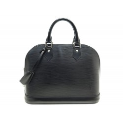 SAC A MAIN LOUIS VUITTON ALMA PM M40302 EN CUIR EPI NOIR LEATHER HAND BAG 1680€