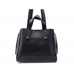 NEUF SAC A MAIN JEROME DREYFUSS GEORGES M EN CUIR NOIR NEW LEATHER HANDBAG 820€