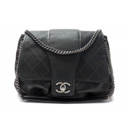 NEUF SAC A MAIN CHANEL FERMOIR TIMELESS BANDOULIERE CUIR MATELASSE MARRON 4200€