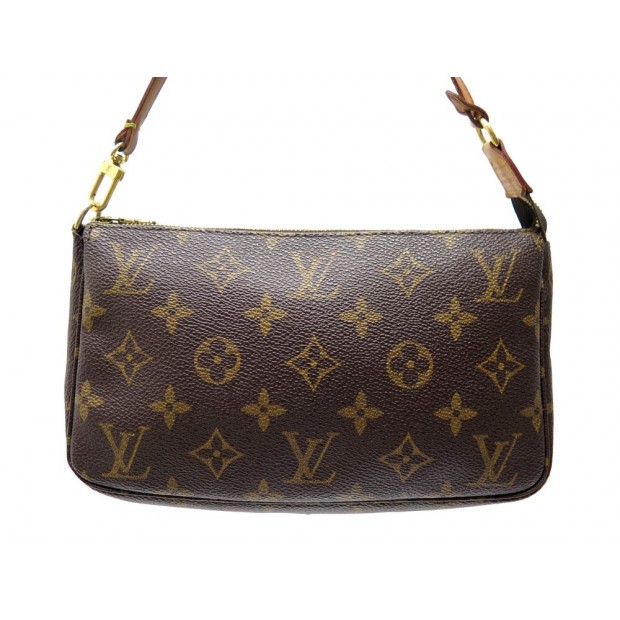 SAC A MAIN LOUIS VUITTON POCHETTE ACCESSOIRES M40712 EN TOILE MONOGRAM POUCH