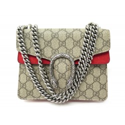 NEUF SAC A MAIN GUCCI MINI DIONYSUS SUPREME GG 421970 BANDOULIERE HAND BAG 1590€