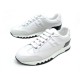 NEUF CHAUSSURES HERMES TRAIL 36.5 BASKETS CUIR BLANC + BOITE SNEAKERS SHOES 760€