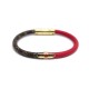 NEUF BRACELET LOUIS VUITTON DAILY CONFIDENTIAL M6433F TOILE MONOGRAM +BOITE 230€