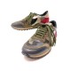 NEUF CHAUSSURES VALENTINO BASKETS KW2S0291 SNEAKERS CAMOUFLAGE 35.5 BOITE 610€