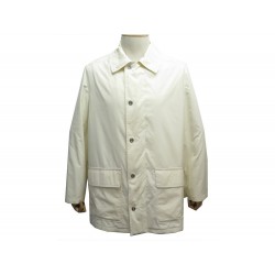 MANTEAU HERMES SPORT VESTE COUPE VENT M 50 CREME BLOUSON JACKET VEST 2250€