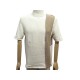 PULL MANCHE COURTES HERMES MOTIF H BICOLORE M 48 EN COTON BEIGE COTTON SWEATER