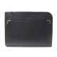 NEUF SAC PORTFOLIO MUST DE CARTIER POCHETTE A MAIN EN CUIR NOIR POUCH BAG 1140€