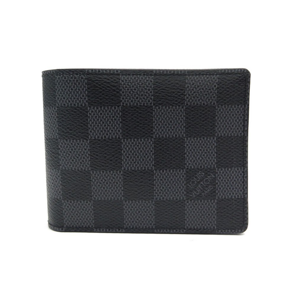LOUIS VUITTON Preowned Gray/Black Damier Graphite Wallet - Article  Consignment