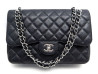 sac a main chanel timeless jumbo en cuir caviar