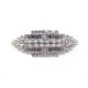 NEUF VINTAGE BROCHE CHRISTIAN DIOR STRASS METAL ARGENTE NEW SILVER BROOCH 490€