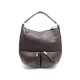 NEUF SAC A MAIN LANCEL MOGADOR EN CUIR GRAINE MARRON NEW HOBO HAND BAG 495€