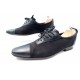 CHAUSSURES GUCCI RICHELIEU 174322 42 IT 43 FR BI MATIERE CUIR & TOILE NOIR 495€