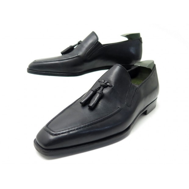 CHAUSSURES BERLUTI MOCASSINS ANDY PAMPILLES 41 7 EN CUIR EMBAUCHOIRS SHOES 1875€