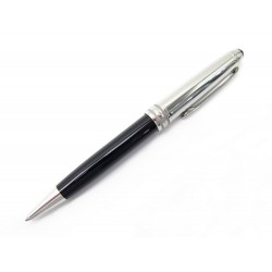 NEUF STYLO BILLE MONTBLANC MEISTERSTUCK SOLITAIRE DOUE NOIR + BOITE NEW PEN 480€