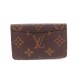 NEUF VINTAGE PORTE CARTES DE VISITE LOUIS VUITTON ENVELOPPE MONOGRAM WALLET 170€