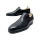 CHAUSSURES BERLUTI MOCASSINS 7 41 EN CUIR NOIR BLACK LEATHER LOAFERS SHOES 1750€