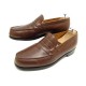 CHAUSSURES JM WESTON 180 9D 43 MOCASSINS CUIR GRAINE MARRON LOAFERS SHOES 670€