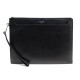 POCHETTE A MAIN SAINT LAURENT HOUSSE DE TABLETTE 608060 CUIR NOIR SAC BAG 495€