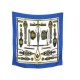 FOULARD HERMES HARNAIS DE LA PRESIDENCE CARRE 1966 1ERE EDITION SOIE SCARF 385€