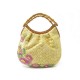 NEUF SAC A MAIN GUCCI BAMBOO 125585 EN RAPHIA FLEURS RAFFIA FLOWER PURSE 2000€