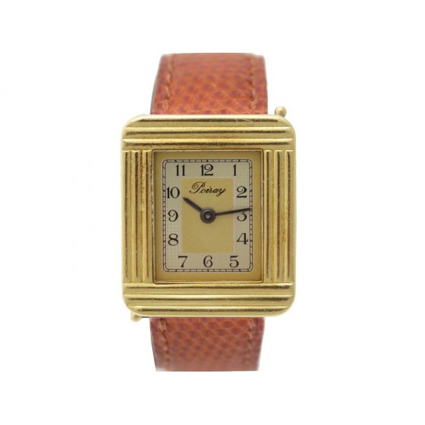 MONTRE POIRAY MA PREMIERE 26 MM OR JAUNE 18K QUARTZ YELLOW GOLD WATCH 9500€