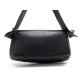 SAC A MAIN GUCCI 106293 A RABAT EN CUIR BOX NOIR BLACK LEATHER HANDBAG