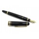 STYLO PLUME MONTBLANC MEISTERSTUCK MOZART PM EN RESINE NOIR FOUNTAIN PEN 440€