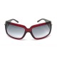 NEUF LUNETTES DE SOLEIL BULGARI 857-B PLASTIQUE ROUGE + ETUI RED SUNGLASSES 470€