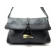 NEUF SAC A MAIN BURBERRY HAYMARKET HORN TOGGLE EN CUIR GRAINE NOIR HANDBAG 790€