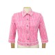 VESTE EMILIO PUCCI M 42 EN COTON ROSE IMPRIME BLOUSON PINK JACKET VEST 1730€