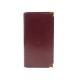 PORTEFEUILLE MUST DE CARTIER PORTE CHEQUIER EN CUIR BORDEAUX LEATHER WALLET 520€