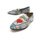 CHAUSSURES GUCCI MOCASSINS JORDAAN TOILE ANANAS 431466 36 IT 37 FR LOAFERS 650€