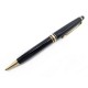 STYLO BILLE MONTBLANC MEISTERSTUCK CLASSIQUE DORE 10883 NOIR + BOITE PEN 370€